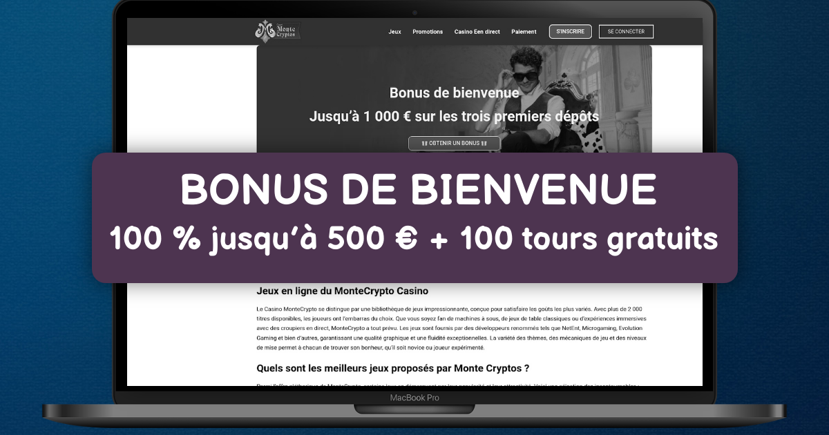 Montecrypto Casino banner
